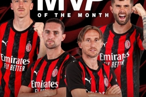 AC米兰官方9月最佳球员候选:莫德里奇、普利西奇、拉比奥特在列 AC米兰官方9月最佳球员候选:莫德里奇、普利西奇、拉比奥特在列