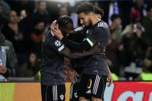 卡拉巴赫:😏!欧冠2轮后前6名保持全胜,前5名五大联赛各占1支 卡拉巴赫:😏!欧冠2轮后前6名保持全胜,前5名五大联赛各占1支