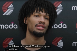 夏普:杨瀚森是球队很好的补充 虽然他还需时间适应但已经不错了 夏普:杨瀚森是球队很好的补充 虽然他还需时间适应但已经不错了