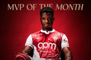 3场4球!法蒂当选摩纳哥9月最佳球员 3场4球!法蒂当选摩纳哥9月最佳球员