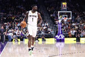 步态轻盈!锡安仅16分钟8中5拿下15分2板5助2断 步态轻盈!锡安仅16分钟8中5拿下15分2板5助2断