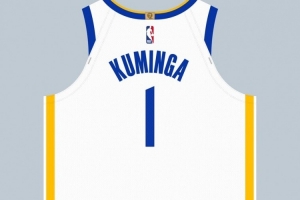 球衣记者:库明加将由00号改穿为1号 队史上一位李凯尔 球衣记者:库明加将由00号改穿为1号 队史上一位李凯尔