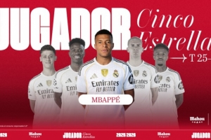 6场10球1助!官方:姆巴佩当选皇马球迷评选的9月份队内最佳球员 6场10球1助!官方:姆巴佩当选皇马球迷评选的9月份队内最佳球员