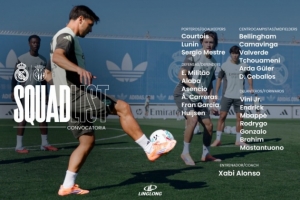 皇马对阵黄潜大名单:姆巴佩、维尼修斯在列,米利唐回归 皇马对阵黄潜大名单:姆巴佩、维尼修斯在列,米利唐回归