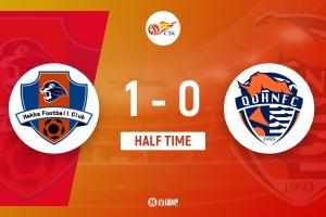 半场-茹子楠远射破门罗德里格中柱 梅州客家暂1-0青岛海牛 半场-茹子楠远射破门罗德里格中柱 梅州客家暂1-0青岛海牛