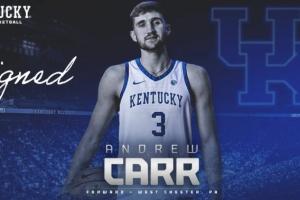 夏联场均3分2.6板!官方:开拓者E-10合同签下内线安德鲁-卡尔 夏联场均3分2.6板!官方:开拓者E-10合同签下内线安德鲁-卡尔