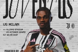 焦点对决,尤文官方晒对阵AC米兰海报:卡卢卢面对旧主 焦点对决,尤文官方晒对阵AC米兰海报:卡卢卢面对旧主