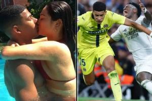 黄潜后卫妻子讽刺裁判:我得赶紧离开伯纳乌,不然又要被打劫了 黄潜后卫妻子讽刺裁判:我得赶紧离开伯纳乌,不然又要被打劫了