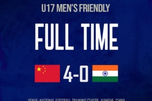 马德兴:U16国足封闭训练赛4-0印度,李铖双响张伯霖、萧晨熙破门 马德兴:U16国足封闭训练赛4-0印度,李铖双响张伯霖、萧晨熙破门