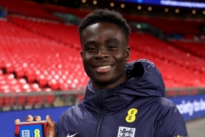 世界波破门!萨卡当选对阵威尔士一役英格兰队内最佳球员 世界波破门!萨卡当选对阵威尔士一役英格兰队内最佳球员