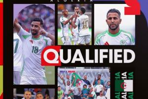队史第5次进世界杯!阿尔及利亚锁定2026世界杯名额 马赫雷斯传射 队史第5次进世界杯!阿尔及利亚锁定2026世界杯名额 马赫雷斯传射