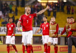 阿瑙:成为奥地利队史射手王,我要把这个纪录献给我的家人 阿瑙:成为奥地利队史射手王,我要把这个纪录献给我的家人