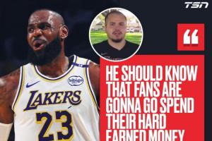 高价买球票起诉詹姆斯的球迷:他该知道球迷们花的都是辛苦钱 高价买球票起诉詹姆斯的球迷:他该知道球迷们花的都是辛苦钱