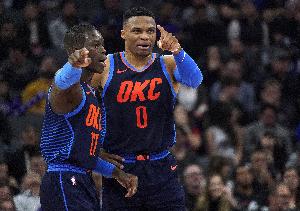 安东尼:威少若回雷霆打不上球对他是一种贬低 除非他要退役巡演 安东尼:威少若回雷霆打不上球对他是一种贬低 除非他要退役巡演