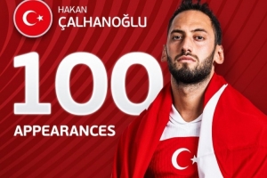 土耳其国门祝贺恰20国家队百场:他是领袖,希望未来创造更多纪录 土耳其国门祝贺恰20国家队百场:他是领袖,希望未来创造更多纪录