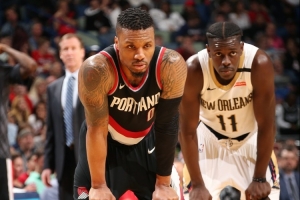 利拉德:2018年我该进MVP讨论 但我们在首轮被鹈鹕横扫了 利拉德:2018年我该进MVP讨论 但我们在首轮被鹈鹕横扫了