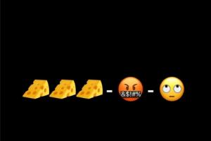 谁解读下啥意思?浓眉发表情包:🧀🧀🧀-🤬-🙄 谁解读下啥意思?浓眉发表情包:🧀🧀🧀-🤬-🙄