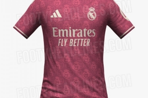 皇马26/27赛季第三客场球衣预测:主体为粉色,融入拉丁美学元素 皇马26/27赛季第三客场球衣预测:主体为粉色,融入拉丁美学元素