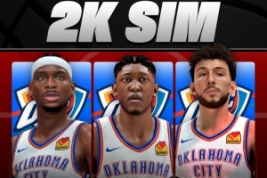 2K模拟新赛季数据:SGA场均36.6分 老八21+5+5 切特21分9.6板2.2帽 2K模拟新赛季数据:SGA场均36.6分 老八21+5+5 切特21分9.6板2.2帽