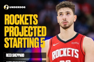 什么水平?美媒预测火箭首发:谢泼德+阿门+杜兰特+小贾+申京 什么水平?美媒预测火箭首发:谢泼德+阿门+杜兰特+小贾+申京