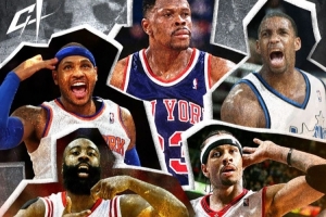 大将军评选的无冠历史首发五人组:艾弗森+哈登+麦迪+甜瓜+尤因 大将军评选的无冠历史首发五人组:艾弗森+哈登+麦迪+甜瓜+尤因