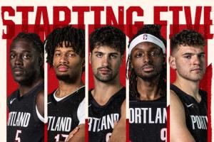 开拓者收官战首发:霍勒迪阿夫迪亚克林根领衔 杨瀚森替补待命 开拓者收官战首发:霍勒迪阿夫迪亚克林根领衔 杨瀚森替补待命