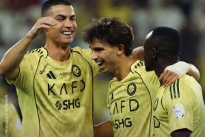 涅槃重生!菲利克斯5轮两度帽子戏法,打入7球领跑沙特联射手榜 涅槃重生!菲利克斯5轮两度帽子戏法,打入7球领跑沙特联射手榜