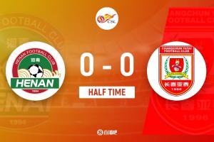 半场-刘鑫瑜屡造险安智诚关键扑救 河南队暂0-0亚泰 半场-刘鑫瑜屡造险安智诚关键扑救 河南队暂0-0亚泰
