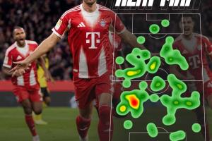 32岁德甲carry!凯恩全场合集:能传能射、滑铲解围 热区跑遍全场 32岁德甲carry!凯恩全场合集:能传能射、滑铲解围 热区跑遍全场