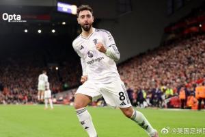 Opta:B费在英超的助攻数已达52次,位列队史第5位! Opta:B费在英超的助攻数已达52次,位列队史第5位!