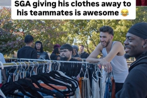 邀请队友来家里捡漏!亚历山大衣服太多 不定期在家搞清仓大甩卖 邀请队友来家里捡漏!亚历山大衣服太多 不定期在家搞清仓大甩卖