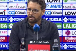 登场1分钟直红!赫塔费教练:恩约姆红牌后维尼修斯和我说换得好 登场1分钟直红!赫塔费教练:恩约姆红牌后维尼修斯和我说换得好