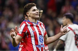 客战阿森纳!阿尔瓦雷斯:马竞可以击败任何球队,目前状态正佳 客战阿森纳!阿尔瓦雷斯:马竞可以击败任何球队,目前状态正佳