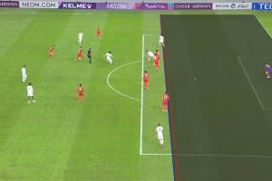 逃过一劫!相马勇纪抽射破门被判越位在先,进球无效 逃过一劫!相马勇纪抽射破门被判越位在先,进球无效