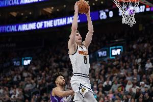 布劳恩上赛季场均快攻得分5.1分 联盟第一 高于字母哥和詹姆斯 布劳恩上赛季场均快攻得分5.1分 联盟第一 高于字母哥和詹姆斯