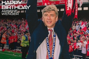 阿森纳官方祝温格76岁生日快乐:我们的创新者,我们的不败传奇 阿森纳官方祝温格76岁生日快乐:我们的创新者,我们的不败传奇