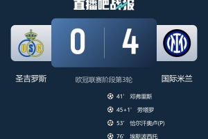 圣吉罗斯中场:我们缺少门前的精准度,本来至少应该进国米一球 圣吉罗斯中场:我们缺少门前的精准度,本来至少应该进国米一球