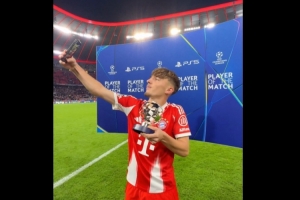 完美一夜!17岁卡尔欧冠生涯首次首发+进球+创队史纪录+当选MVP 完美一夜!17岁卡尔欧冠生涯首次首发+进球+创队史纪录+当选MVP