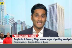 Shams:NBA完全不知道FBI会逮捕比卢普斯和罗齐尔 两人均凌晨被捕 Shams:NBA完全不知道FBI会逮捕比卢普斯和罗齐尔 两人均凌晨被捕