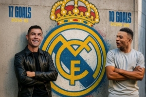 姆巴佩赛季前9轮西甲进10球是近11年皇马首人,C罗同期狂轰17球 姆巴佩赛季前9轮西甲进10球是近11年皇马首人,C罗同期狂轰17球