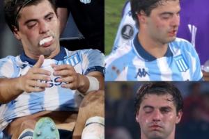 被打懵了!罗霍解放者杯不慎肘击误伤队友,后者眼部肿了鼻子流血 被打懵了!罗霍解放者杯不慎肘击误伤队友,后者眼部肿了鼻子流血