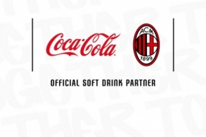 AC米兰官方：可口可乐成为俱乐部在意大利的官方软饮料合作伙伴