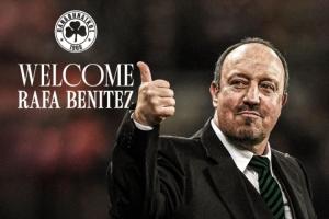 贝大师出山!官方:贝尼特斯执教帕纳辛奈科斯;年薪347万创纪录 贝大师出山!官方:贝尼特斯执教帕纳辛奈科斯;年薪347万创纪录