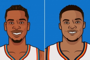 55分!亚历山大雷霆生涯第5次砍50+ 追平威少并列队史第一 55分!亚历山大雷霆生涯第5次砍50+ 追平威少并列队史第一