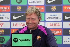 巴萨助教:卡雷拉斯能防住亚马尔?我们上赛季踢本菲卡3场全胜 巴萨助教:卡雷拉斯能防住亚马尔?我们上赛季踢本菲卡3场全胜