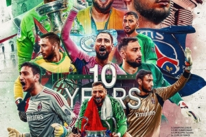 多纳鲁马社媒晒海报:很自豪10年前的今天完成职业生涯首秀 多纳鲁马社媒晒海报:很自豪10年前的今天完成职业生涯首秀