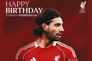 利物浦官方社媒晒海报,祝索博斯洛伊、基耶萨生日快乐 利物浦官方社媒晒海报,祝索博斯洛伊、基耶萨生日快乐