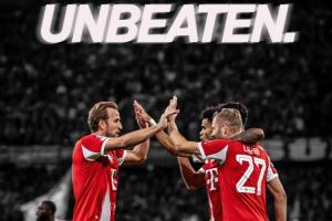 大结局?拜仁德甲8战全胜轰30球5分领跑,第2第3仅1负均是输拜仁 大结局?拜仁德甲8战全胜轰30球5分领跑,第2第3仅1负均是输拜仁