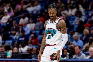 灰熊主帅:莫兰特控制了全场的节奏 执行简单高效的配合 灰熊主帅:莫兰特控制了全场的节奏 执行简单高效的配合