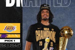 冠军后卫!南湾湖人状元签选中狄龙-琼斯🔥雷霆为他花费6次轮! 冠军后卫!南湾湖人状元签选中狄龙-琼斯🔥雷霆为他花费6次轮!